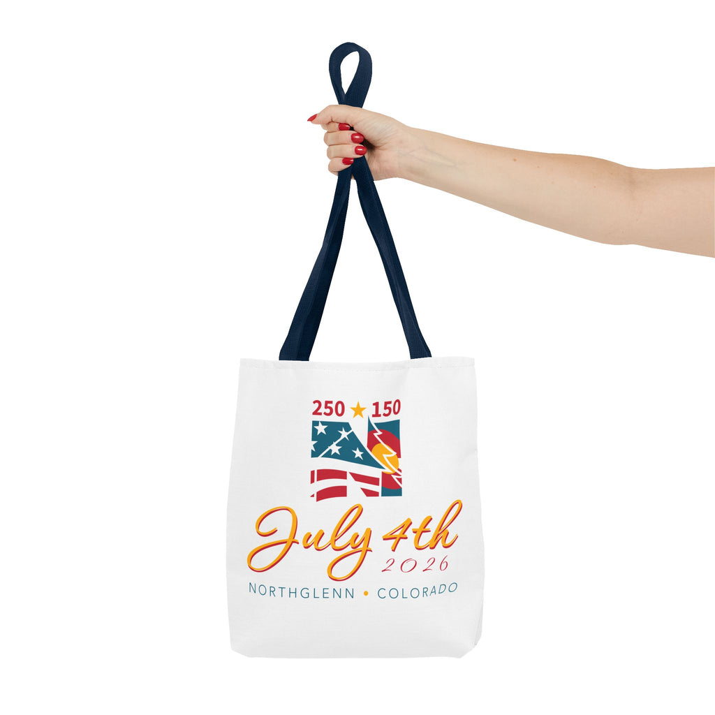 Sesquisemiquincentennial July 4th Tote Bag — Community Market Grocery Shopper