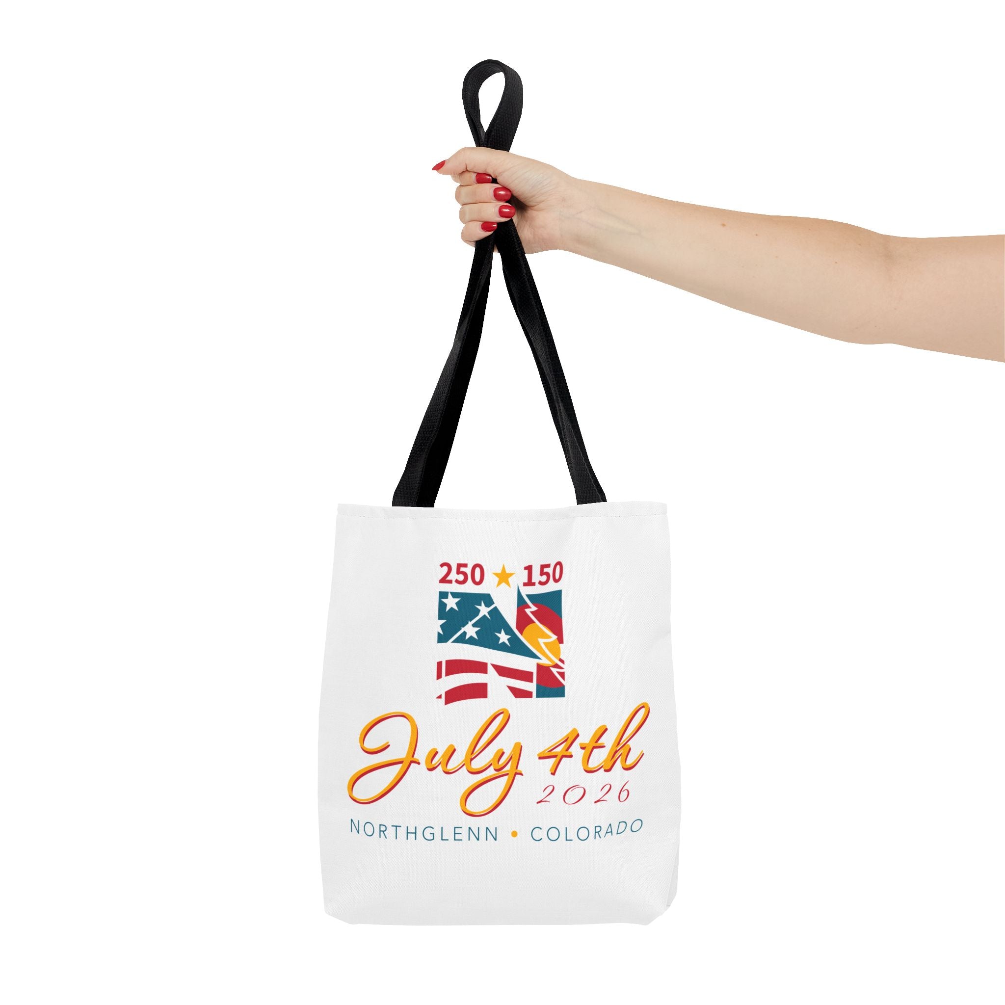 Sesquisemiquincentennial July 4th Tote Bag — Community Market Grocery Shopper