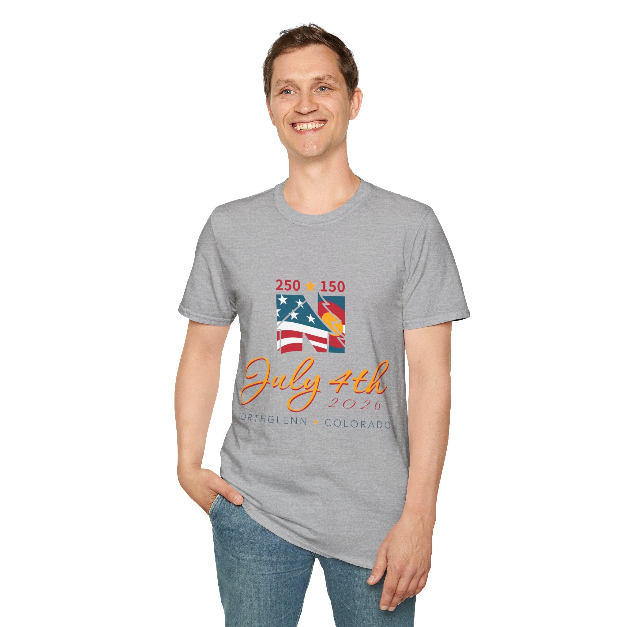 Sesquisemiquincentennial July 4th T-Shirt — Colorful Collectable Tee