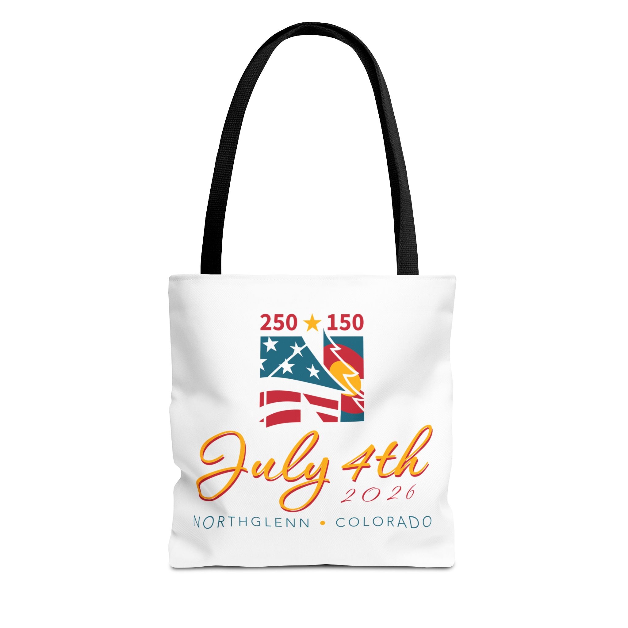 Sesquisemiquincentennial July 4th Tote Bag — Community Market Grocery Shopper