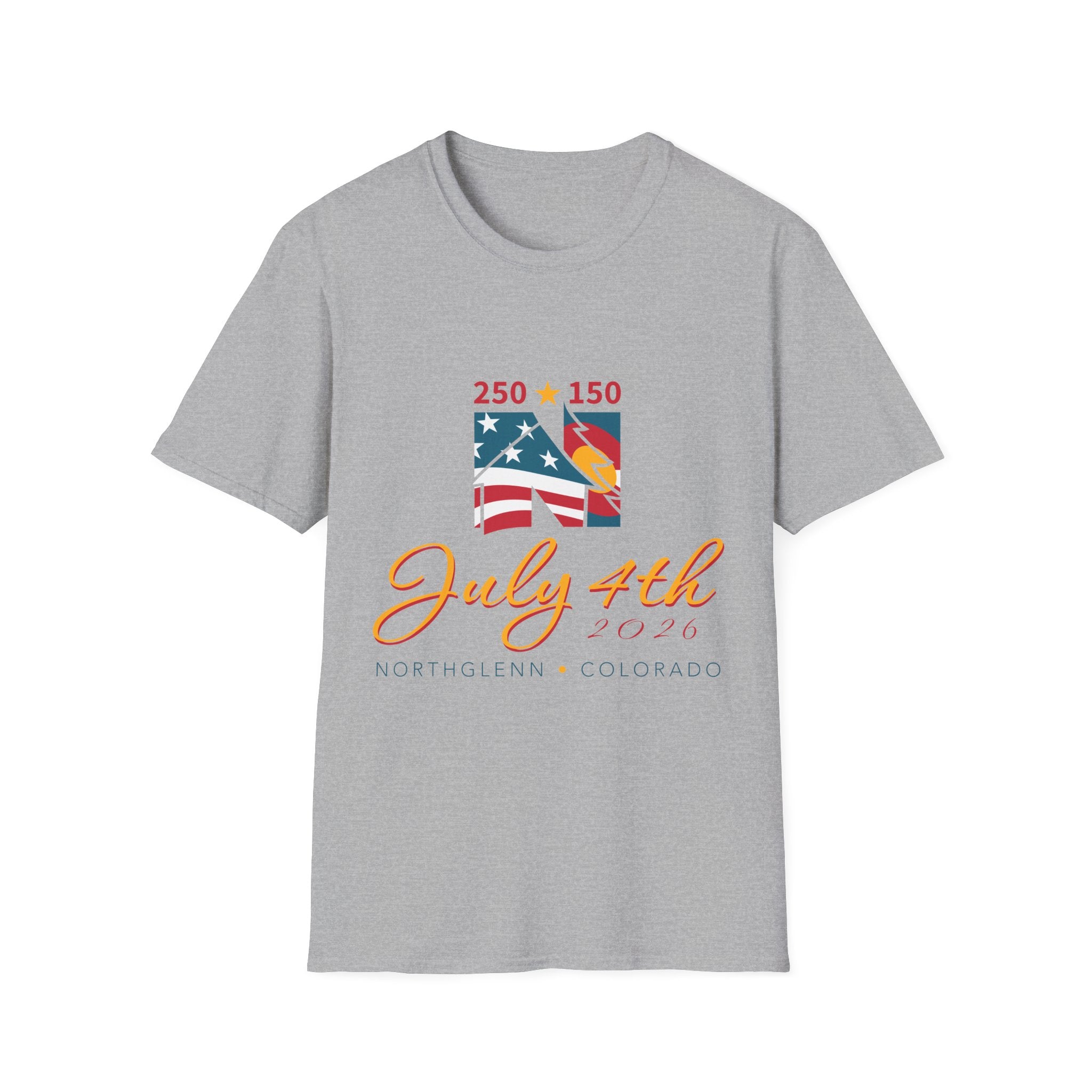 Sesquisemiquincentennial July 4th T-Shirt — Colorful Collectable Tee