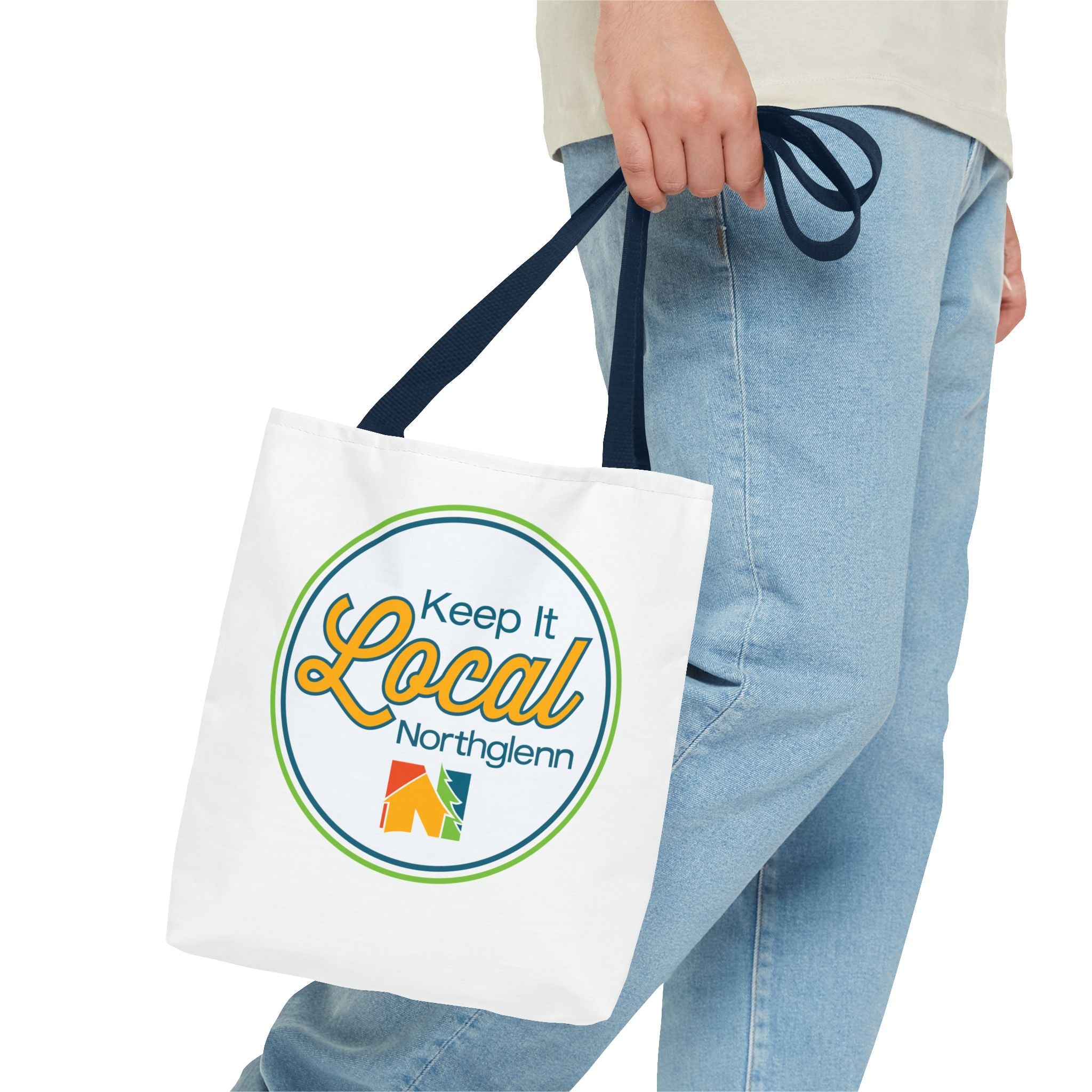 Keep It Local Northglenn Tote Bag — Community Market Grocery Shopper