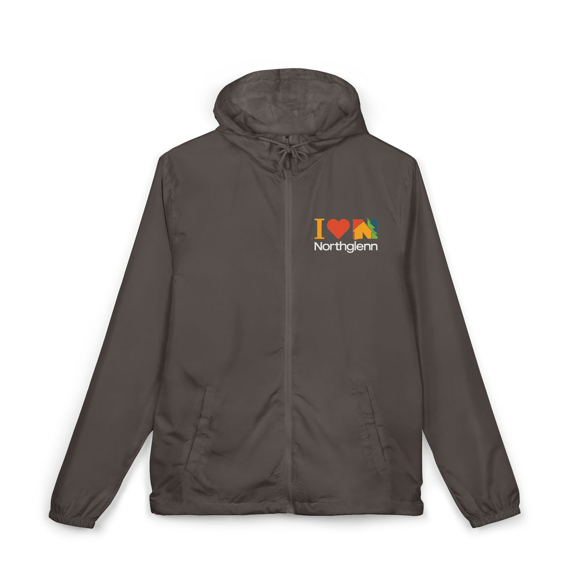 I Love Northglenn Windbreaker Jacket