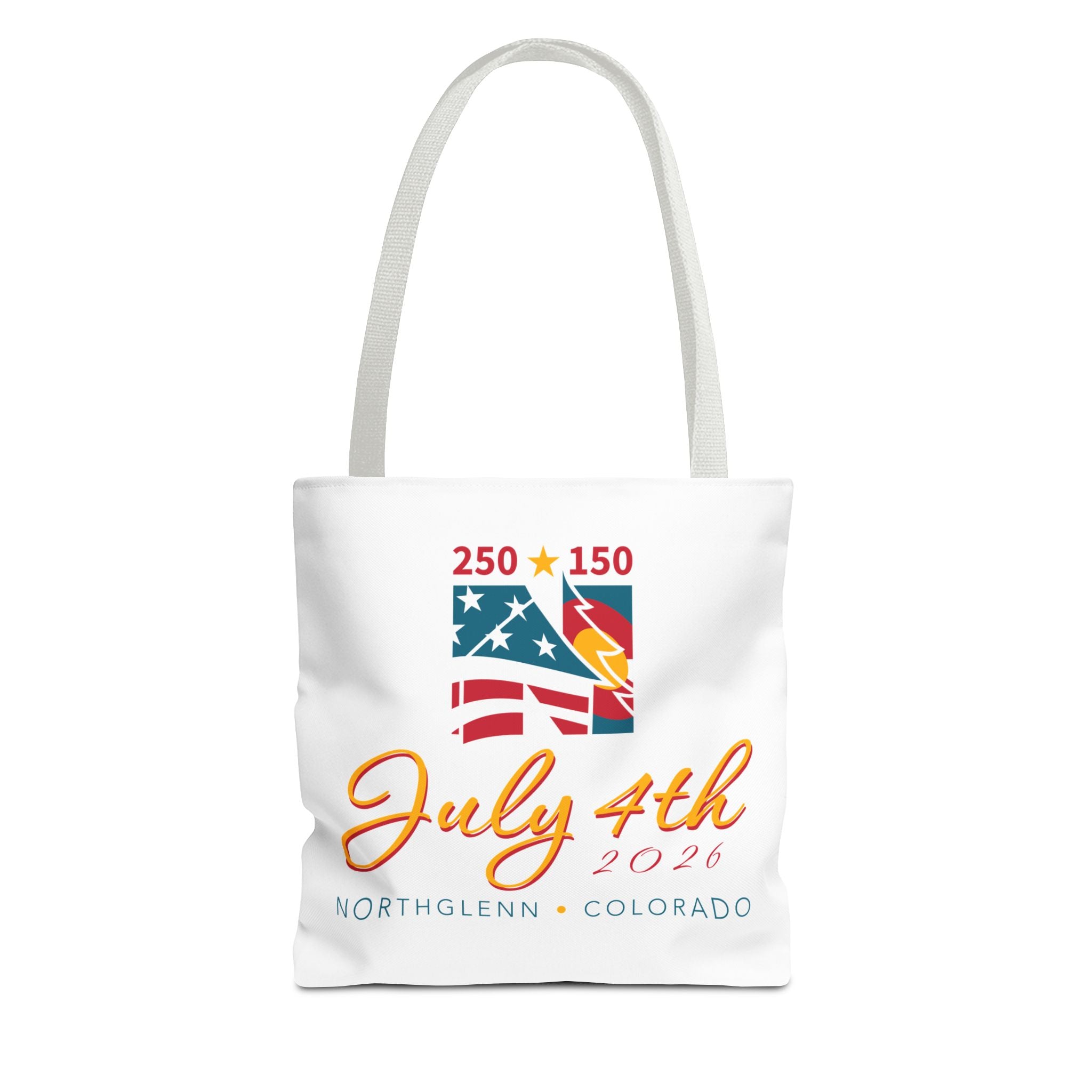 Sesquisemiquincentennial July 4th Tote Bag — Community Market Grocery Shopper