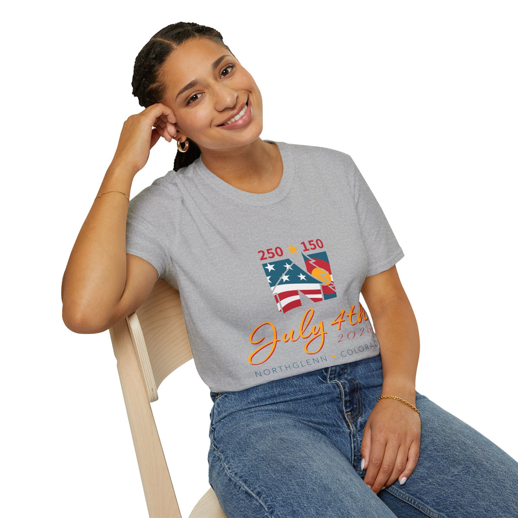 Sesquisemiquincentennial July 4th T-Shirt — Colorful Collectable Tee