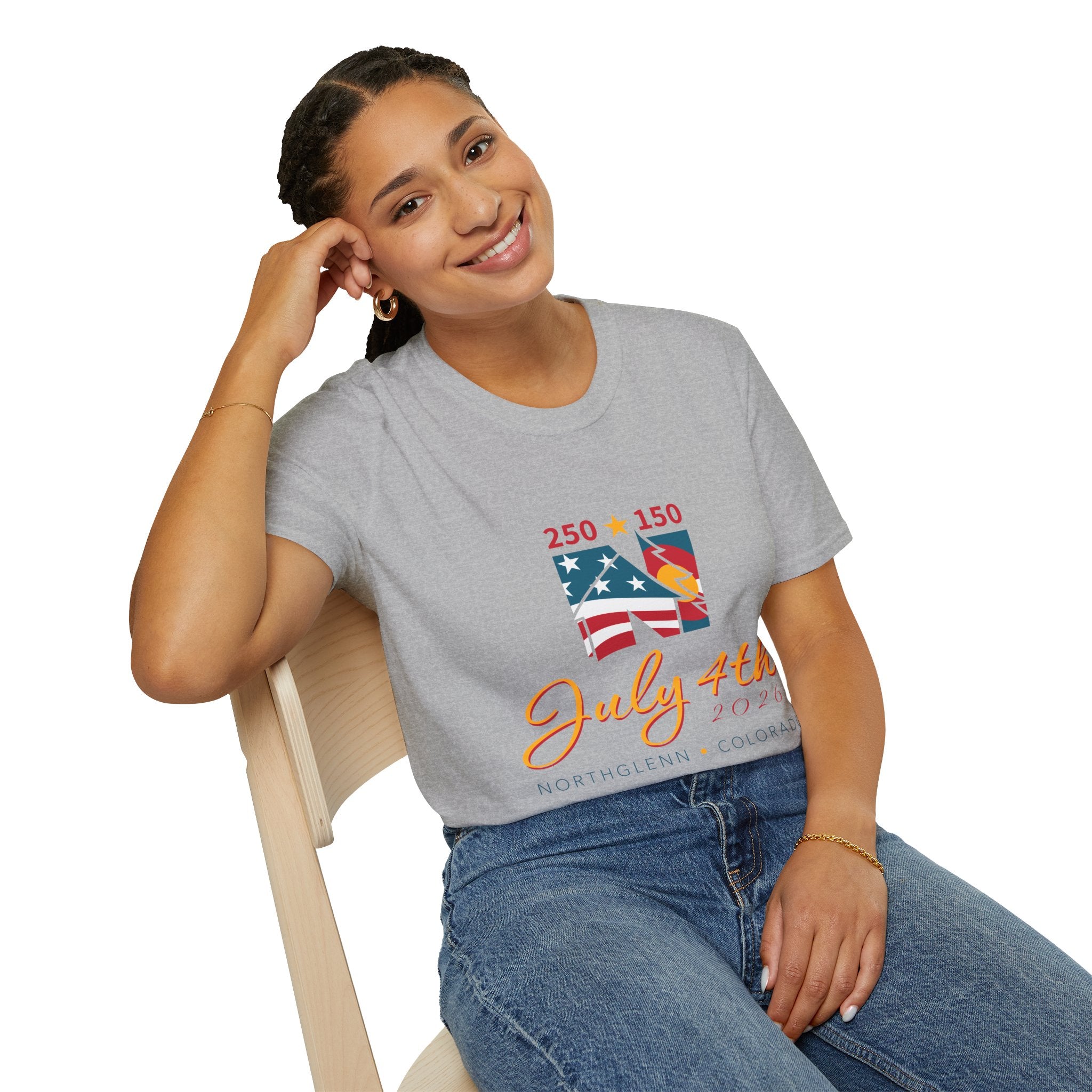 Sesquisemiquincentennial July 4th T-Shirt — Colorful Collectable Tee
