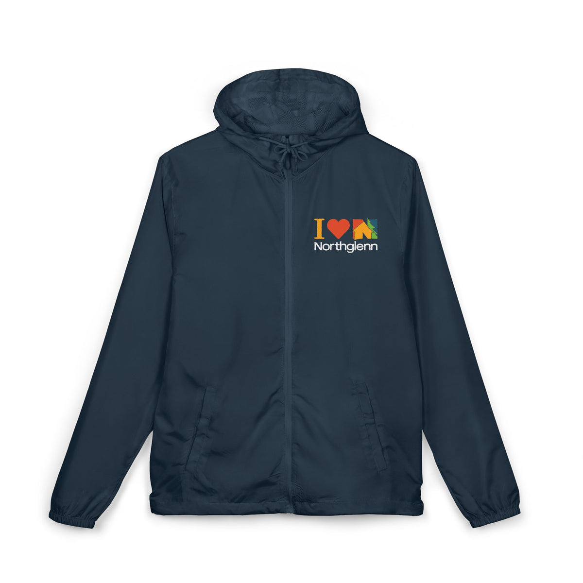 I Love Northglenn Windbreaker Jacket