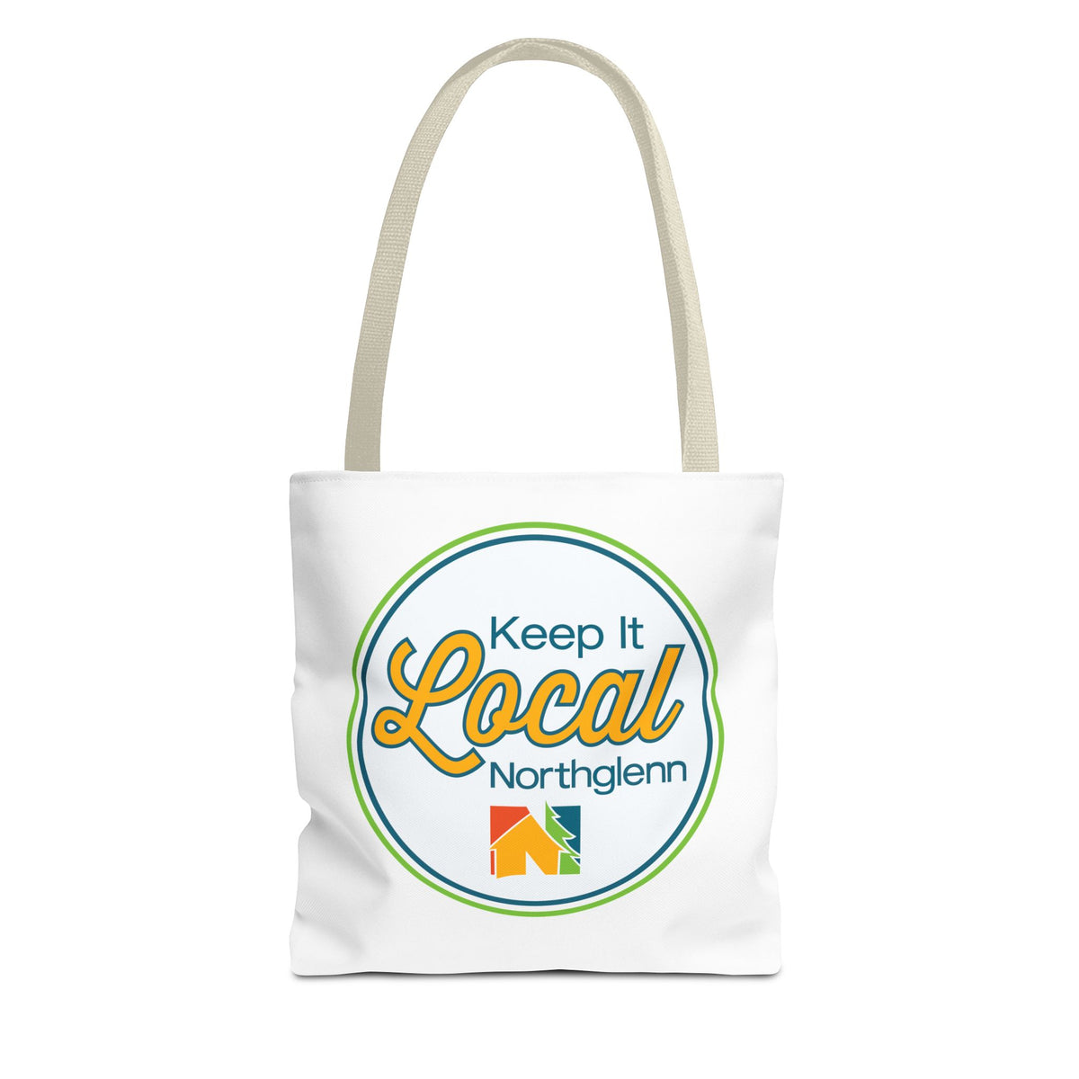 Keep It Local Northglenn Tote Bag — Community Market Grocery Shopper