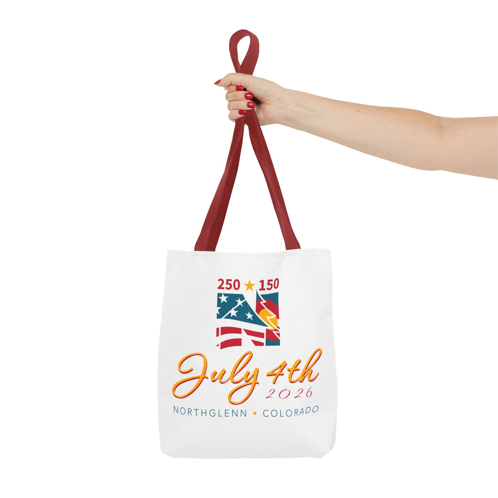 Sesquisemiquincentennial July 4th Tote Bag — Community Market Grocery Shopper