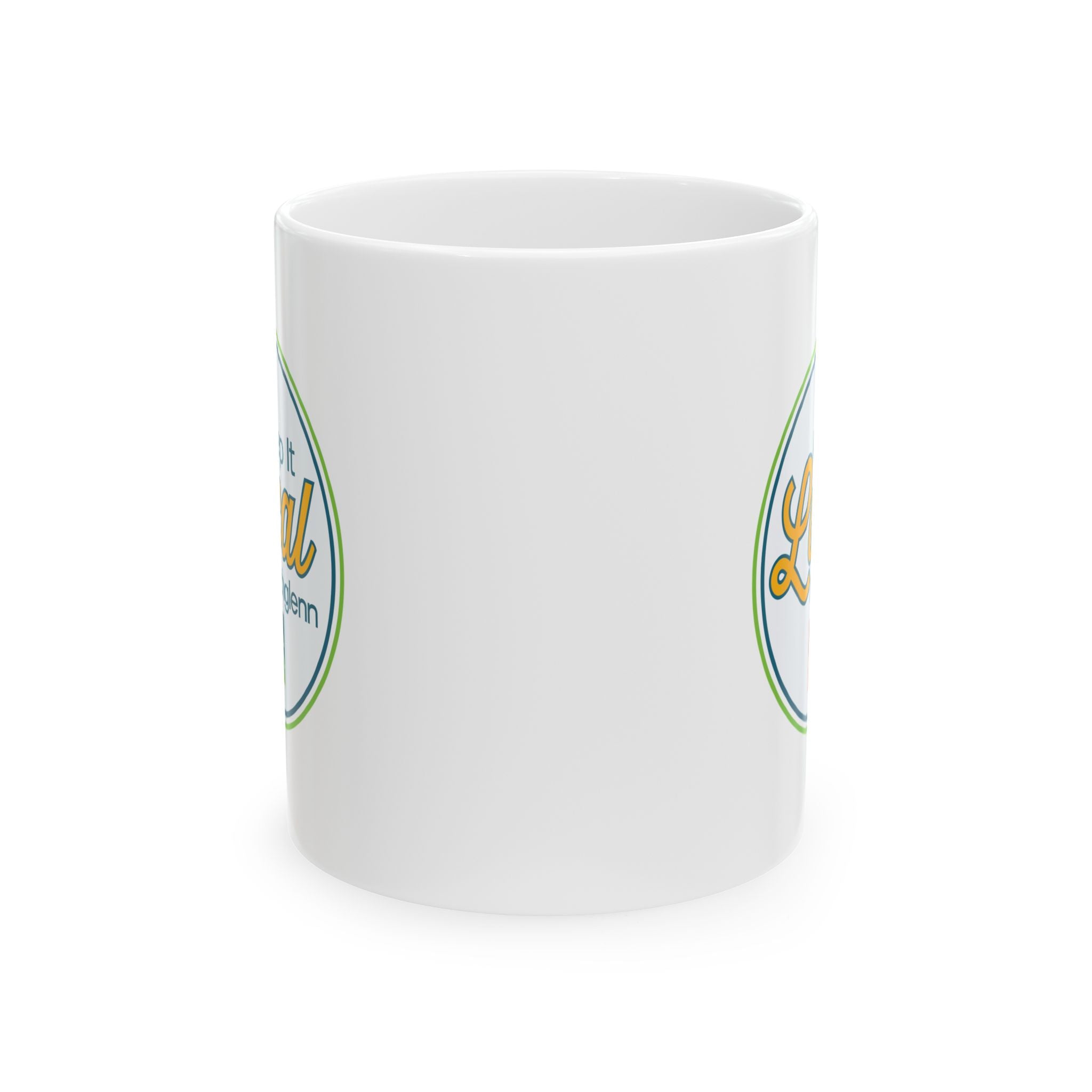 Keep It Local Coffee Mug — Support Local Small Business Ceramic Mug (11oz, 15oz)