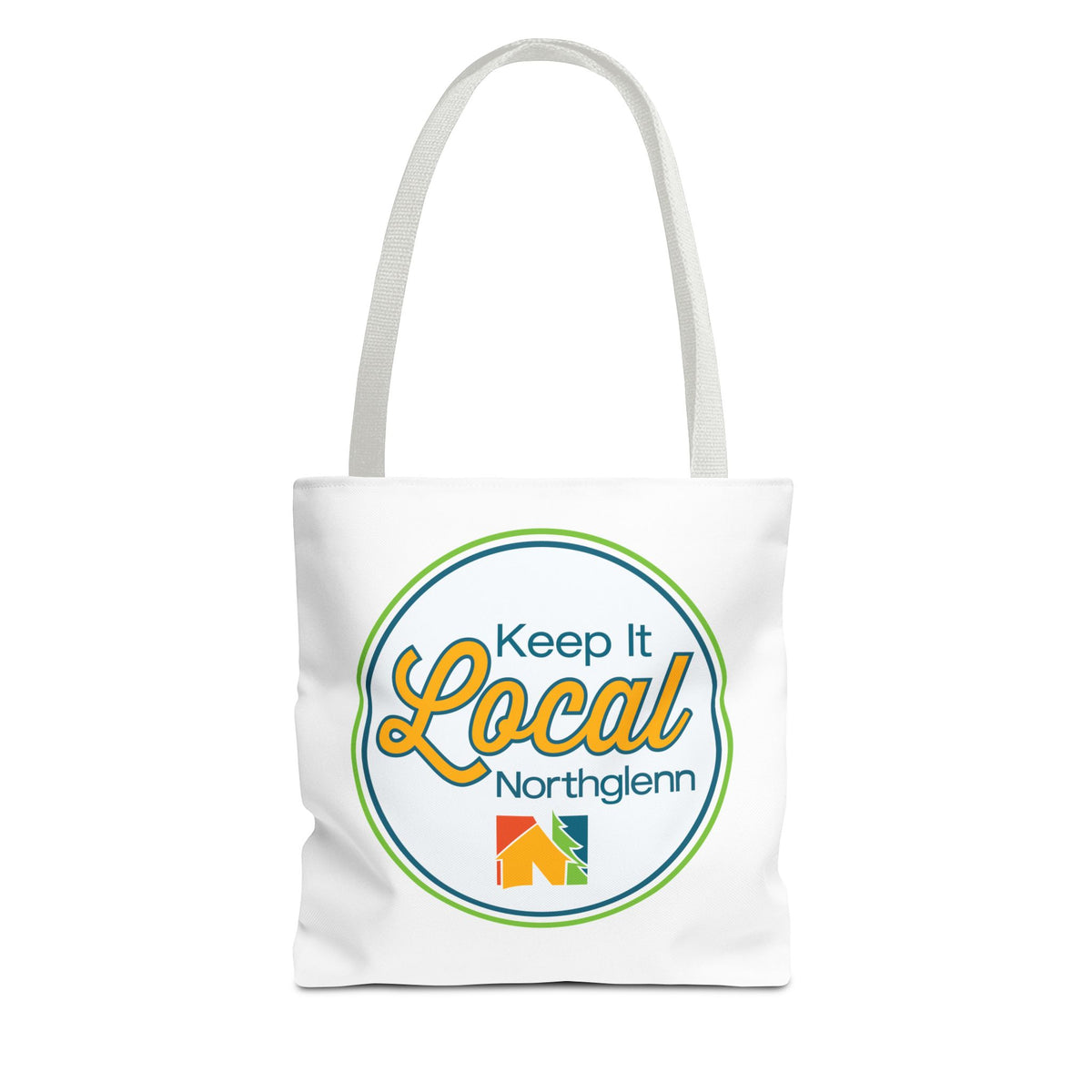 Keep It Local Northglenn Tote Bag — Community Market Grocery Shopper