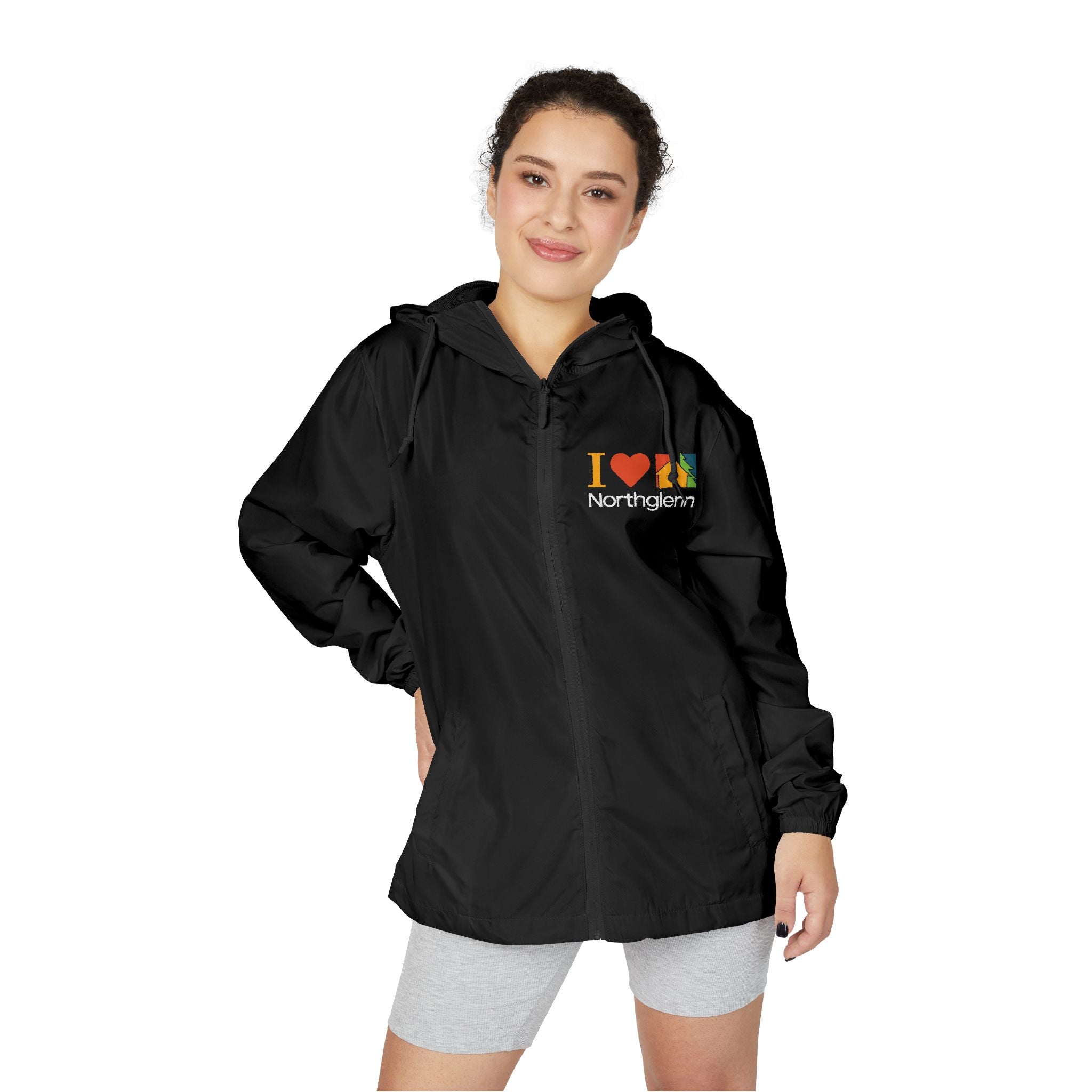 I Love Northglenn Windbreaker Jacket