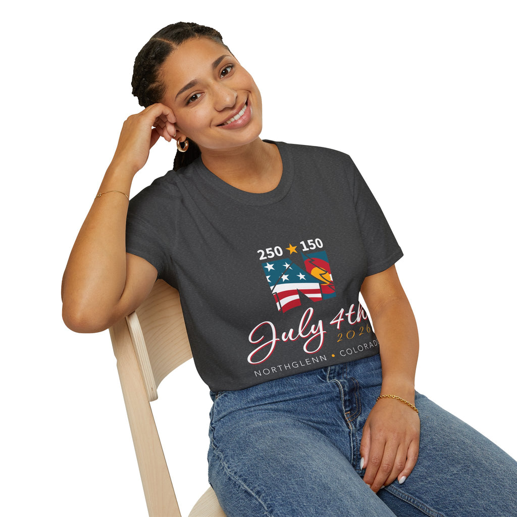 Sesquisemiquincentennial July 4th T-Shirt — Colorful Collectable Tee