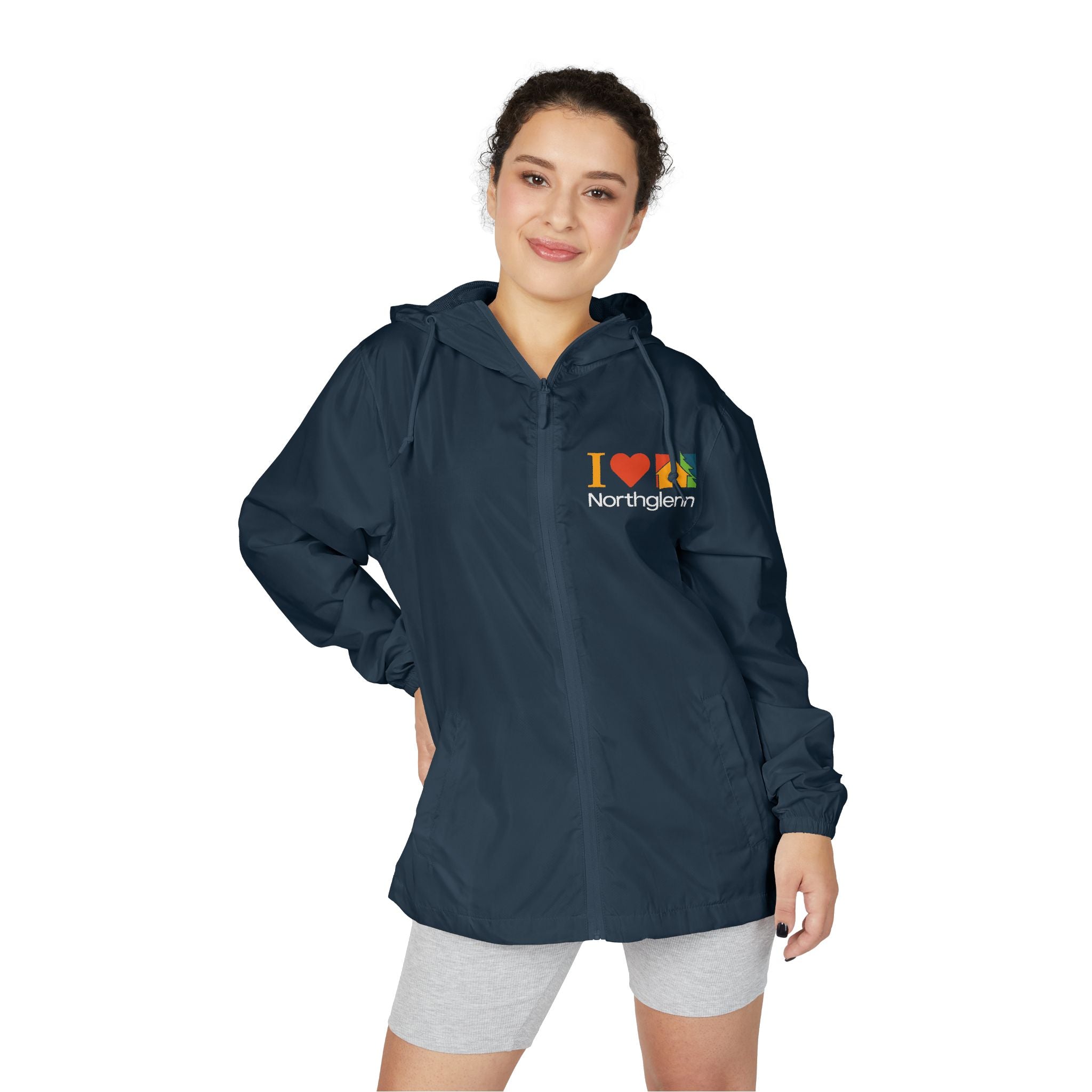 I Love Northglenn Windbreaker Jacket