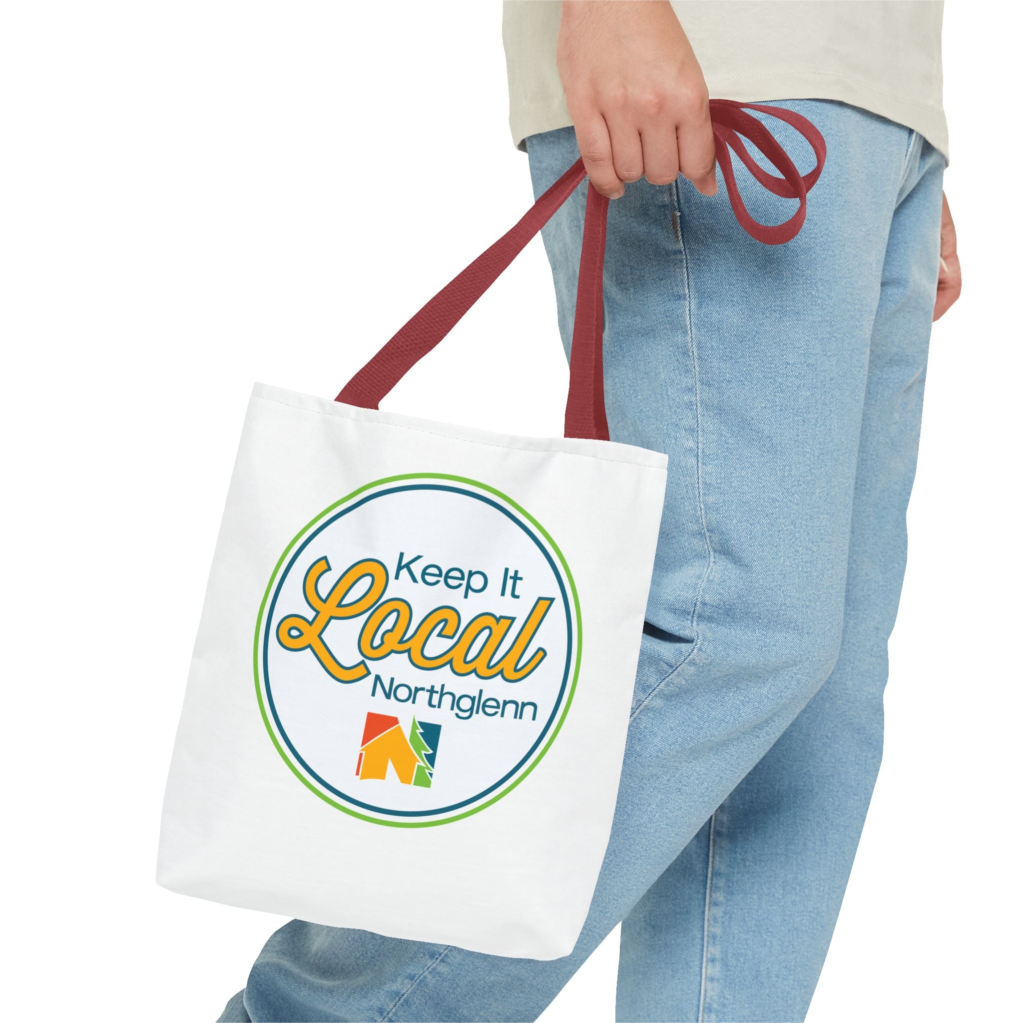 Keep It Local Northglenn Tote Bag — Community Market Grocery Shopper