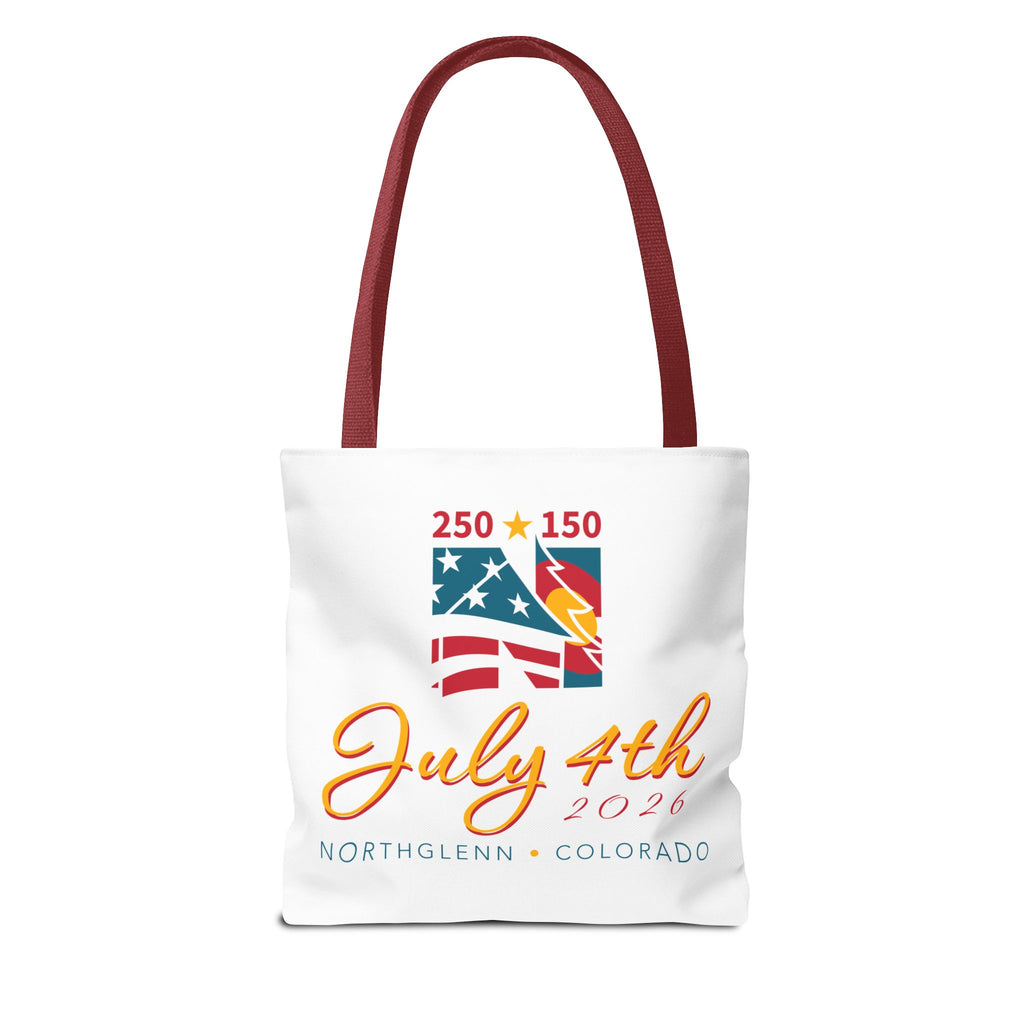Sesquisemiquincentennial July 4th Tote Bag — Community Market Grocery Shopper