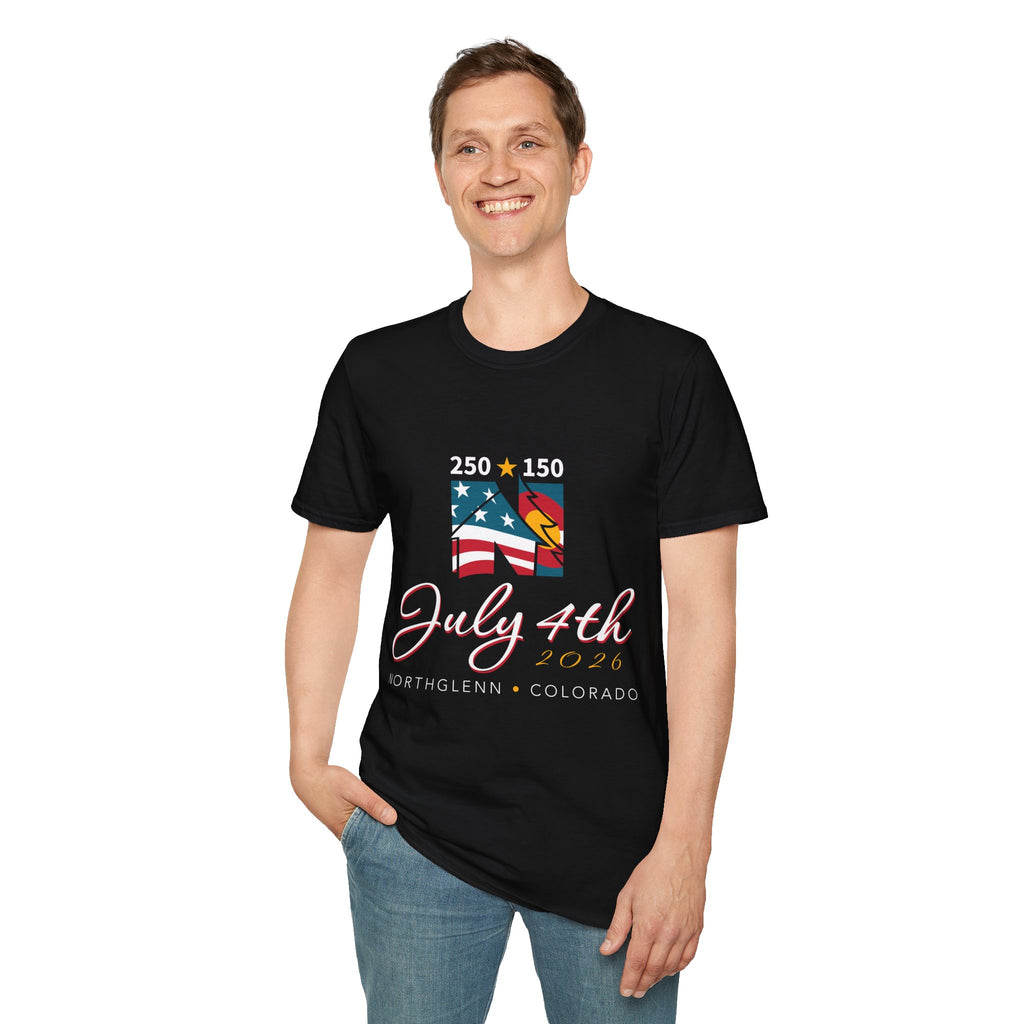 Sesquisemiquincentennial July 4th T-Shirt — Colorful Collectable Tee
