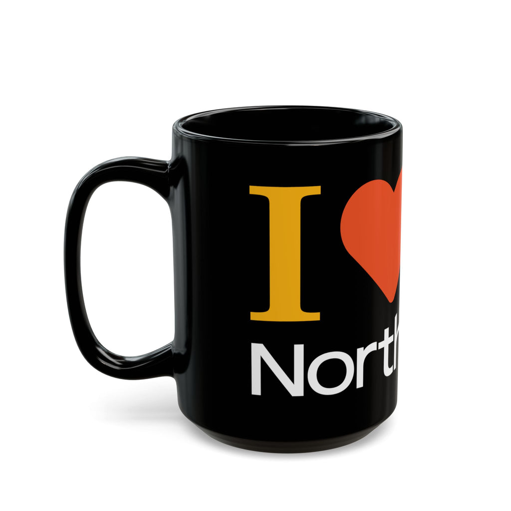 I Love Northglenn Mug —  Black Coffee Cup (11oz/15oz)