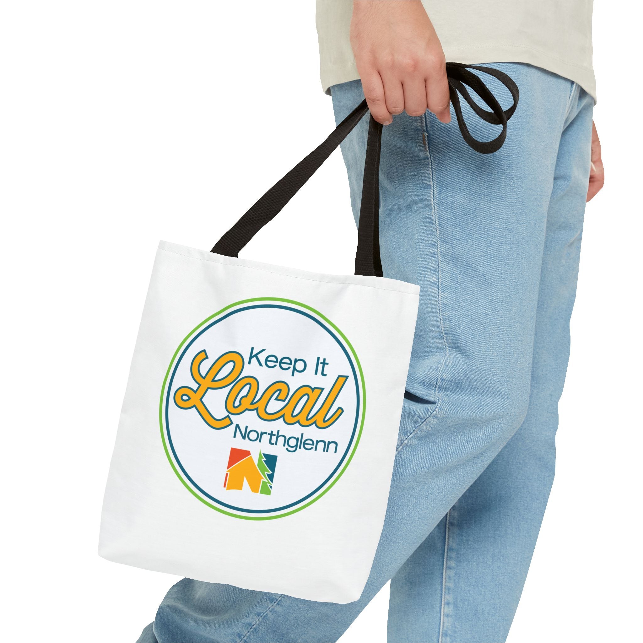 Keep It Local Northglenn Tote Bag — Community Market Grocery Shopper